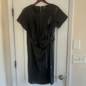 Calvin Klein Black Midi Dress